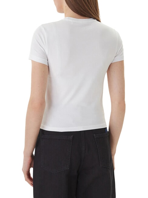 I LOVE GJ Tricou de bumbac alb purpuriu - tricou