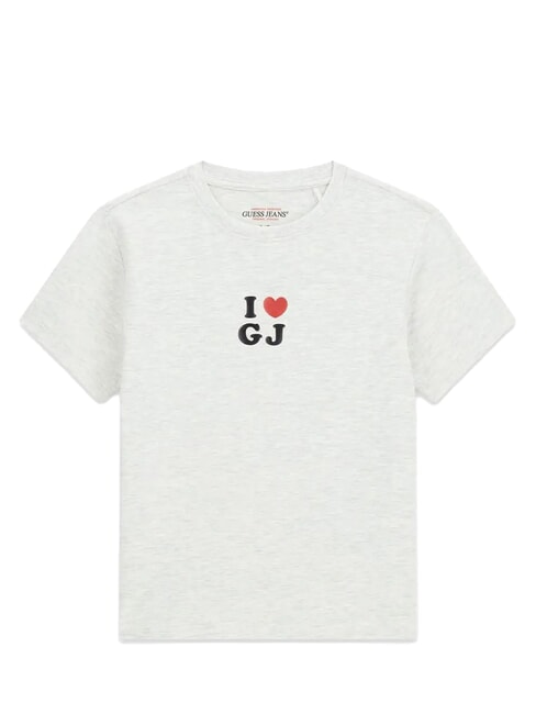 I LOVE GJ Tricou de bumbac gj lt gri heather - tricou