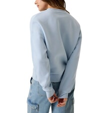 GUESS JEANS ICONIC Hanorac albastru aerian - Hanorace pentru femei - 2