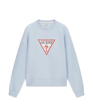 GUESS JEANS ICONIC Hanorac albastru aerian - Hanorace pentru femei - 3