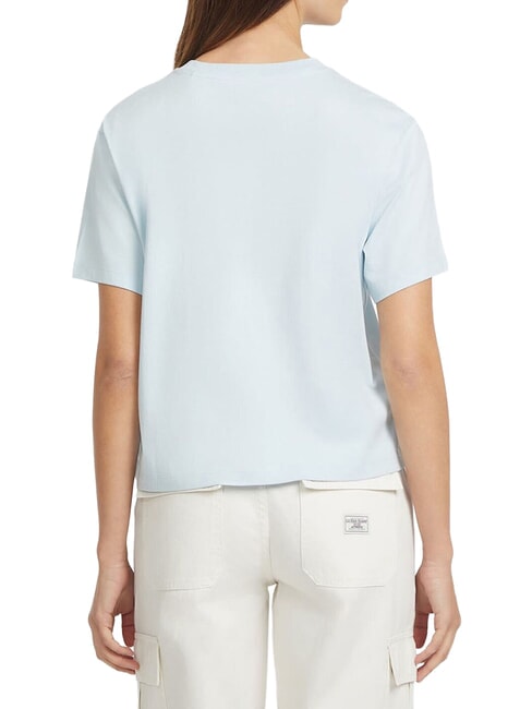 SS CN BOXY ICONIC  Tricou din bumbac albastru aerian - tricou
