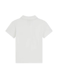 GUESS KID Tricou polo din bumbac alb purpuriu - Tricou copil - 2