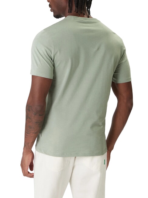 LOGO EMBRO Tricou din bumbac salvie verde - tricou