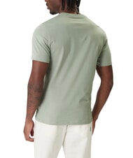 GUESS JEANS LOGO EMBRO Tricou din bumbac salvie verde - tricou - 2