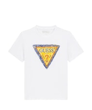 GUESS KID Tricou pentru copii alb purpuriu - Tricou copil - 3