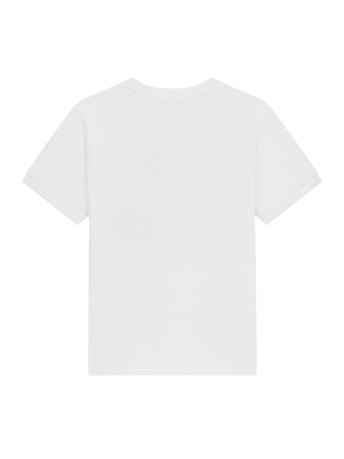 KID Tricou imprimat alb purpuriu - Tricou copil