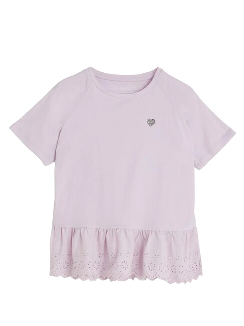 KID Tricou pentru fete liliac ușor de ceață - Tricou copil