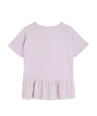GUESS KID Tricou pentru fete liliac ușor de ceață - Tricou copil - 3