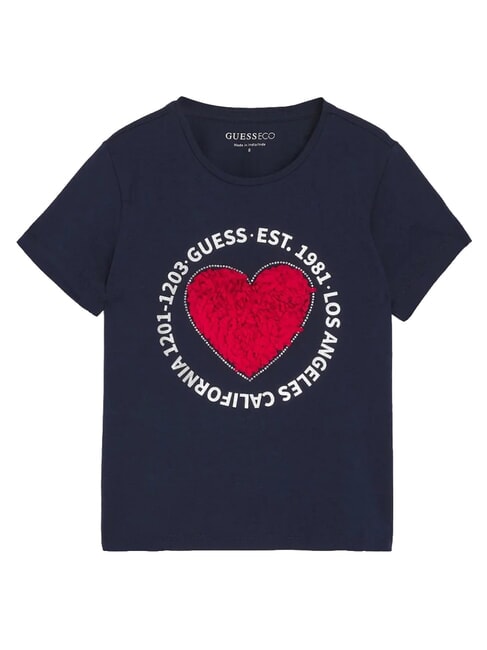 KID Tricou pentru fete albastru secret - Tricou copil