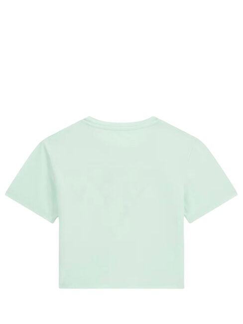 KID Tricou de bumbac verde liniștit - Tricou copil