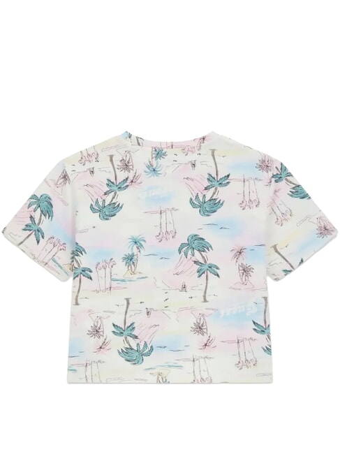 KID Tricou cu m&acirc;necă scurtă vară tropicală - Tricou copil