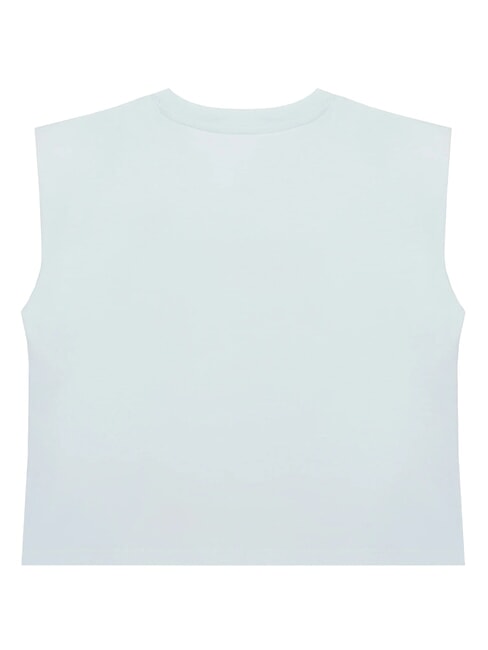 KID Maiou de bumbac albastru polar - Tricou copil