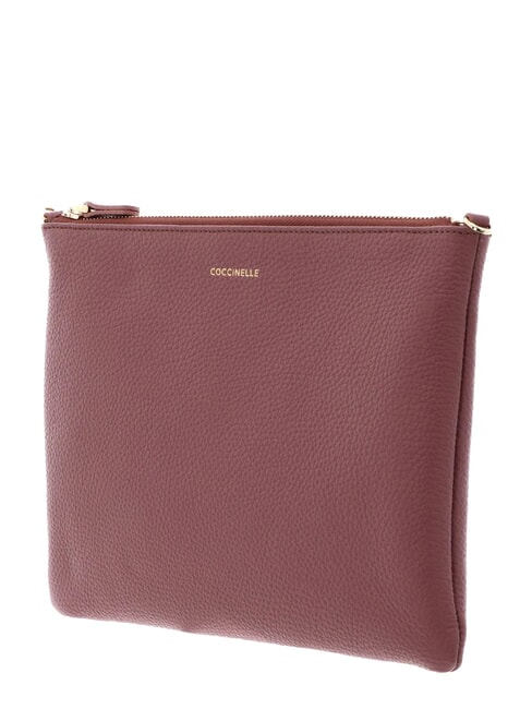 BEST CROSSBODY Geanta mini din piele trandafir de iarnă - Genți femei