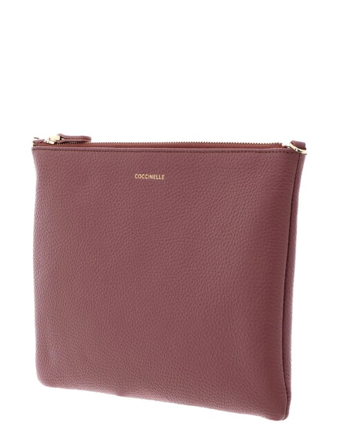 BEST CROSSBODY Geanta mini din piele trandafir de iarnă - Genți femei