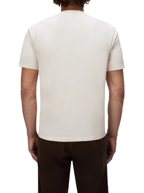 S-SMALL BOX SS Tricou de bumbac bej deschis - tricou