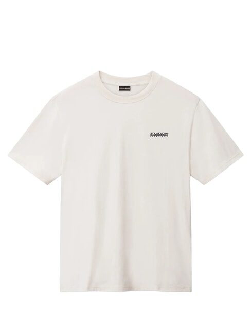 S-SMALL BOX SS Tricou de bumbac bej deschis - tricou