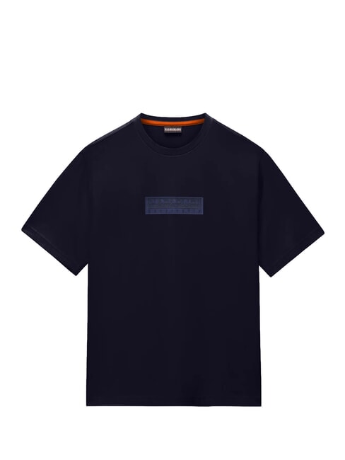 S-BOX LOGO SS 1 Tricou de bumbac blu marine - tricou