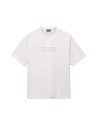 NAPAPIJRI S-BOX LOGO SS 1 Tricou de bumbac şoaptă albă - tricou - 3