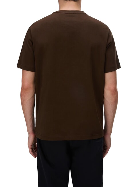 S-BOX LOGO SS 1 Tricou de bumbac maro &icirc;nchis - tricou