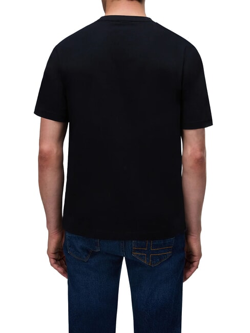 S-BOX LOGO SS 1 Tricou de bumbac frumusețe neagră - tricou