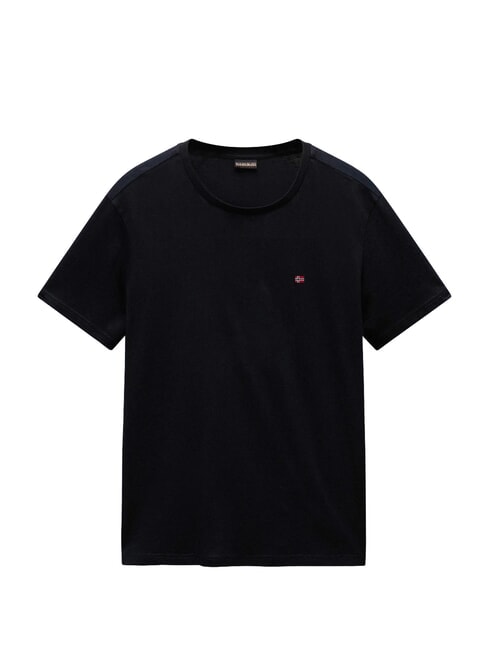 SALIS Tricou de bumbac negru 041 - tricou