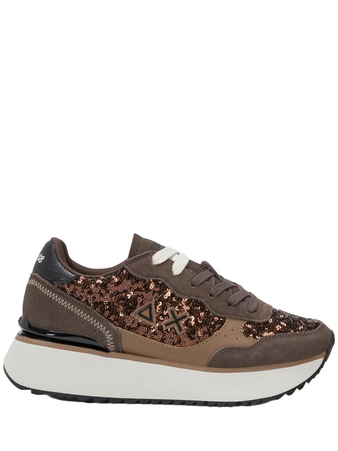 BIG ALLY SEQUIN Adidași Maro - Pantofi femei