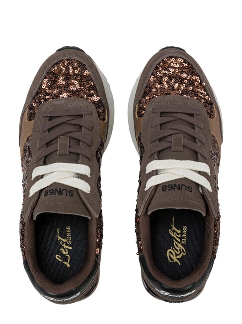 BIG ALLY SEQUIN Adidași Maro - Pantofi femei