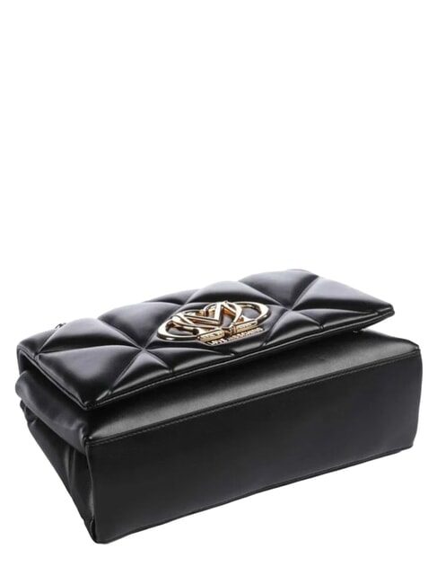 EMBOSSED QUILTED Geantă de umăr negru - Genți femei