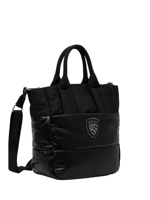 PADDED Geantă de m&acirc;nă cu curea de umăr BLACK - Genți femei
