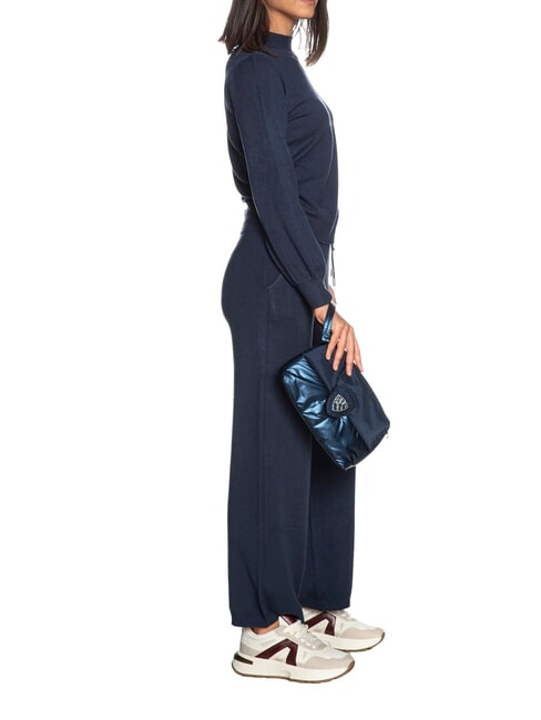 PADDED Geantă de m&acirc;nă cu manșetă BLUE - Genți femei