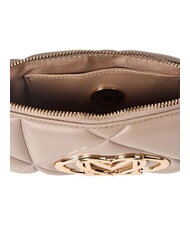 LOVE MOSCHINO EMBOSSED QUILTED Geantă de umăr nisip - Genți femei - 4