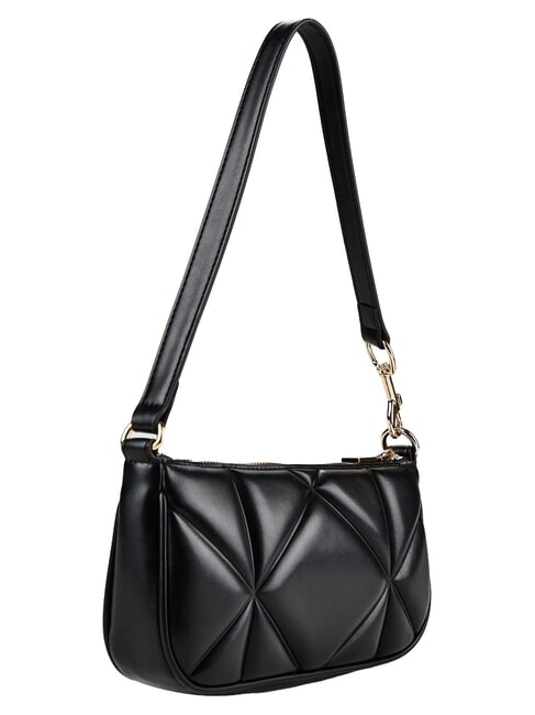 EMBOSSED QUILTED Geantă de umăr negru - Genți femei
