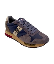 BLAUER QUEENS Adidași bleumarin/gri-maro - Pantofi bărbați - 3
