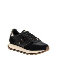 BLAUER MILLS Teniși pentru femei negru/leopard - Pantofi femei - 2