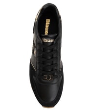 BLAUER MILLS Teniși pentru femei negru/leopard - Pantofi femei - 4