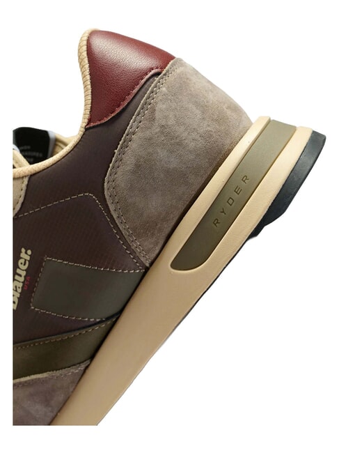 RYDER Adidași militar/gri-maro - Pantofi bărbați