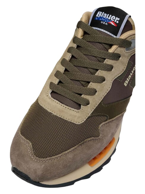 RYDER Adidași militar/gri-maro - Pantofi bărbați