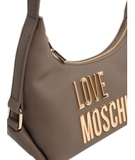 LOVE MOSCHINO BOLD LOVE Geantă de umăr mini noroi - Genți femei - 4
