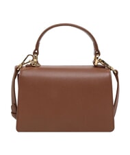 LOVE MOSCHINO PADLOCK Geantă de m&acirc;nă, cu curea de umăr nuci - Genți femei - 3