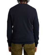 TIMBERLAND MERINO Pulover cu g&acirc;t crew din amestec de l&acirc;nă safir &icirc;nchis/denim &icirc;nchis - Pulovere pentru bărbați - 2