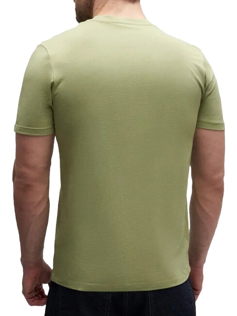 WATER Tricou cu m&acirc;necă scurtă, bumbac pur verde deschis - tricou