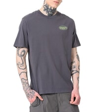 TIMBERLAND GAS STATION Tricou cu m&acirc;necă scurtă, bumbac pur perlă &icirc;nnegrită - tricou - 3