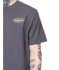 TIMBERLAND GAS STATION Tricou cu m&acirc;necă scurtă, bumbac pur perlă &icirc;nnegrită - tricou - 5