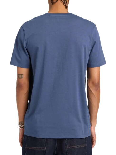 KENNEBEC RIVER LINEAR LOGO Tricou din bumbac ocean - tricou