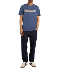 TIMBERLAND KENNEBEC RIVER LINEAR LOGO Tricou din bumbac ocean - tricou - 3