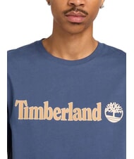 TIMBERLAND KENNEBEC RIVER LINEAR LOGO Tricou din bumbac ocean - tricou - 4