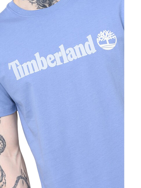 KENNEBEC RIVER LINEAR LOGO Tricou din bumbac albastru mediu - tricou