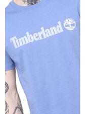 TIMBERLAND KENNEBEC RIVER LINEAR LOGO Tricou din bumbac albastru mediu - tricou - 5