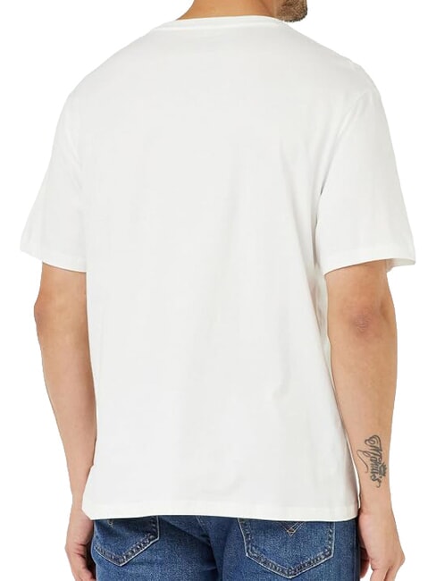 TIER3 Tricou din bumbac pur alb - tricou
