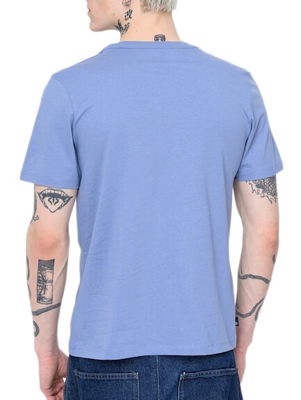 KENNEBEC RIVER LINEAR LOGO Tricou din bumbac albastru mediu - tricou